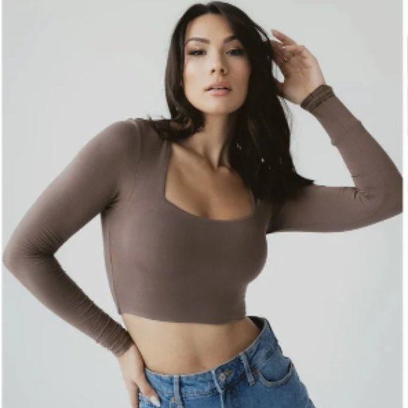 Klassy Network Square Neck Brami, Size L - Picture 1 of 4